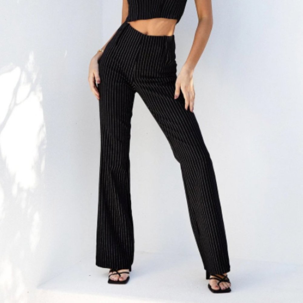 Tiger Mist Teddie Pinstripe Pant